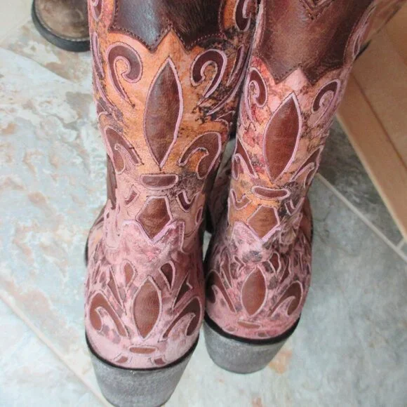 NEW Old Gringo Linda Lou Cowboy Boots womens 8.5 - Picture 7 of 15